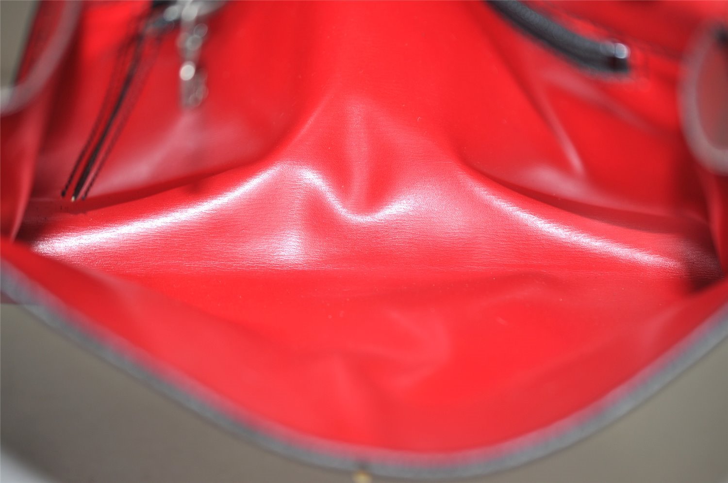 Authentic Louis Vuitton Epi Arche 2Way Shoulder Clutch Bag Red M52577 LV 6789I