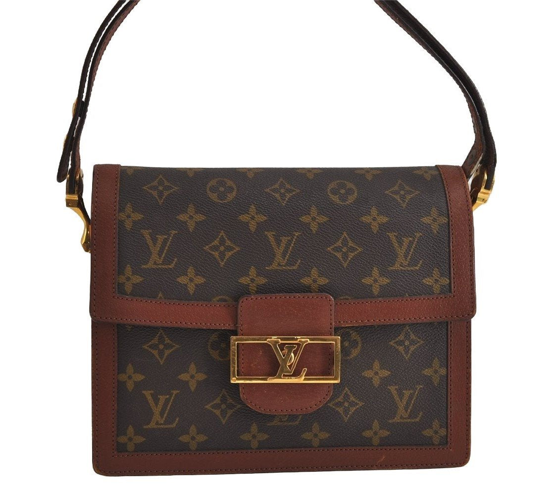 Auth Louis Vuitton Monogram Sac Dauphine 2Way Shoulder Hand Bag Old Model 6789J