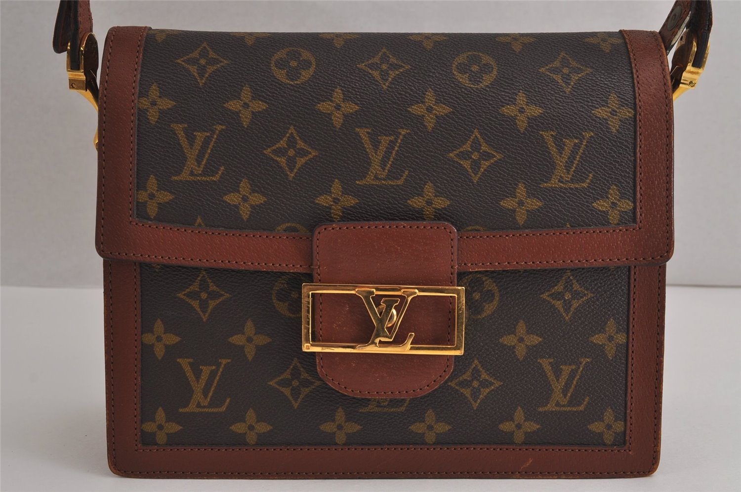 Auth Louis Vuitton Monogram Sac Dauphine 2Way Shoulder Hand Bag Old Model 6789J