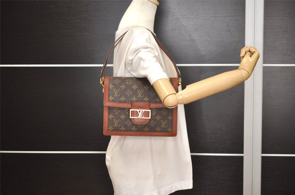 Auth Louis Vuitton Monogram Sac Dauphine 2Way Shoulder Hand Bag Old Model 6789J