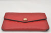 Auth Louis Vuitton Monogram Empreinte Pochette Cles Coin Purse M60634 Red 6789K