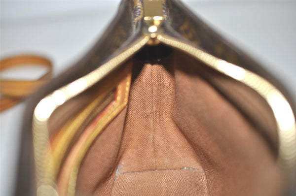 Authentic Louis Vuitton Monogram Trotteur Shoulder Cross Bag M51240 Junk 6791I