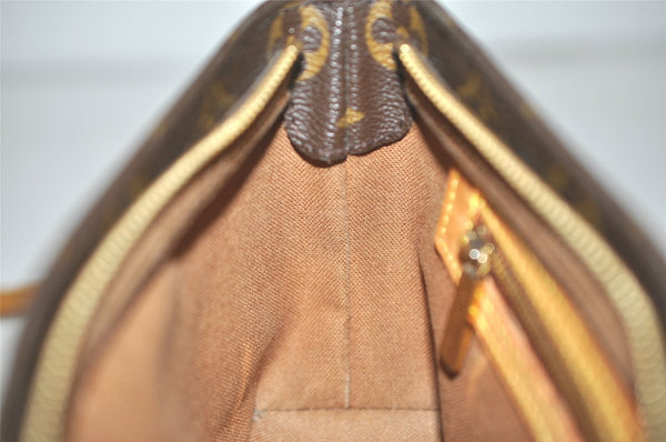 Authentic Louis Vuitton Monogram Trotteur Shoulder Cross Bag M51240 Junk 6791I