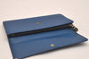 Auth Louis Vuitton Epi Pochette Porte Monnaie Credit Wallet Blue M63575 LV 6791J