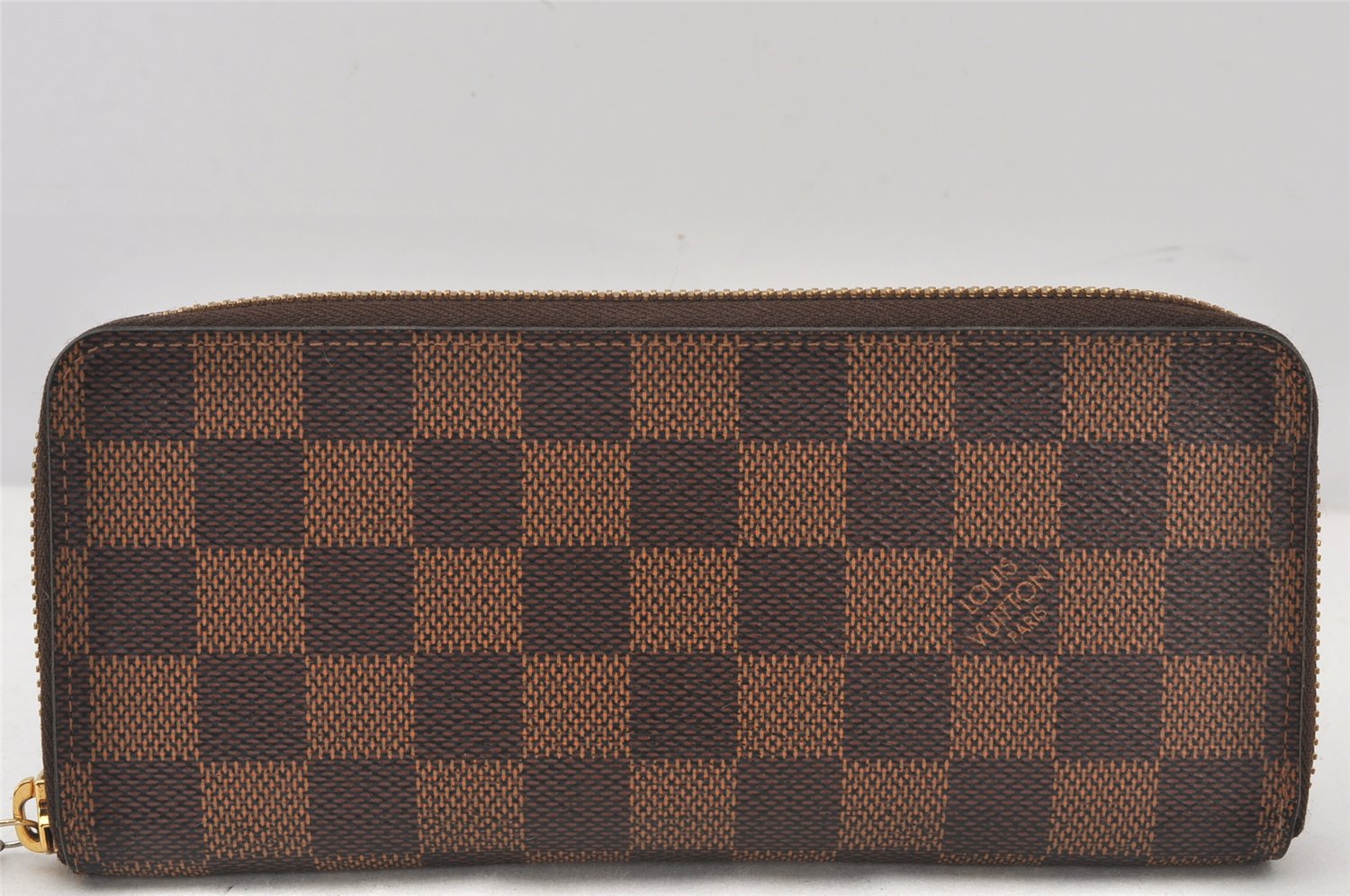 Authentic Louis Vuitton Damier Portefeuille Clemence Wallet Pink N41626 LV 6791K