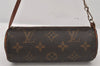 Authentic Louis Vuitton Monogram Papillon Pouch Old Model LV Junk 6792K