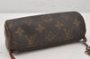 Authentic Louis Vuitton Monogram Papillon Pouch Old Model LV Junk 6792K