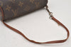 Authentic Louis Vuitton Monogram Papillon Pouch Old Model LV Junk 6792K