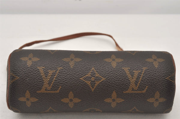 Authentic Louis Vuitton Monogram Papillon Pouch Old Model LV Junk 6792K