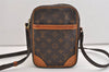 Authentic Louis Vuitton Monogram Danube Shoulder Cross Bag M45266 Junk 6793J