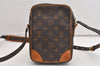 Authentic Louis Vuitton Monogram Danube Shoulder Cross Bag M45266 Junk 6793J