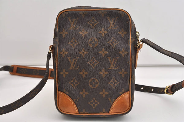 Authentic Louis Vuitton Monogram Danube Shoulder Cross Bag M45266 Junk 6793J