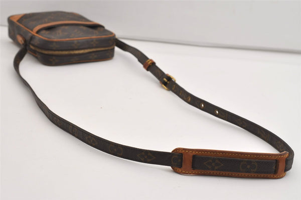 Authentic Louis Vuitton Monogram Danube Shoulder Cross Bag M45266 Junk 6793J