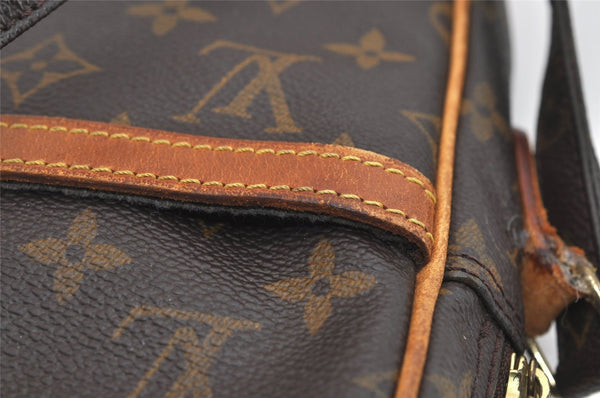 Authentic Louis Vuitton Monogram Danube Shoulder Cross Bag M45266 Junk 6793J