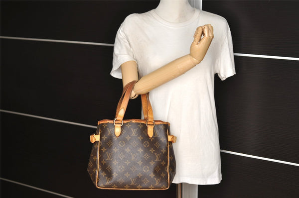 Authentic Louis Vuitton Monogram Batignolles Hand Tote Bag M51156 LV 6794I