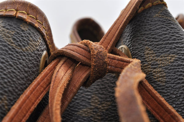 Authentic Louis Vuitton Monogram Noe Shoulder Drawstring Bag M42224 LV 6795I