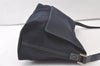 Authentic FENDI Vintage Shoulder Bag Canvas Leather Navy Blue 6795K