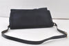 Authentic FENDI Vintage Shoulder Bag Canvas Leather Navy Blue 6795K