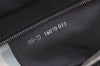 Authentic FENDI Vintage Shoulder Bag Canvas Leather Navy Blue 6795K