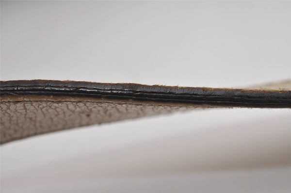 Authentic GUCCI Charmy Shoulder Bag GG Canvas Leather 153010 Brown 6796J