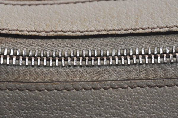 Authentic GUCCI Charmy Shoulder Bag GG Canvas Leather 153010 Brown 6796J