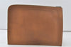 Authentic HERMES Vintage Documents Case Leather Brown 6797K