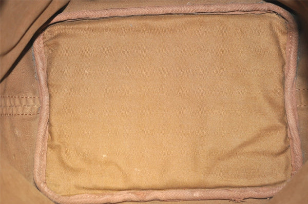 Auth Louis Vuitton Monogram Petit Noe M42226 Shoulder Drawstring Bag Junk 6801I