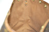 Auth Louis Vuitton Monogram Petit Noe M42226 Shoulder Drawstring Bag Junk 6801I