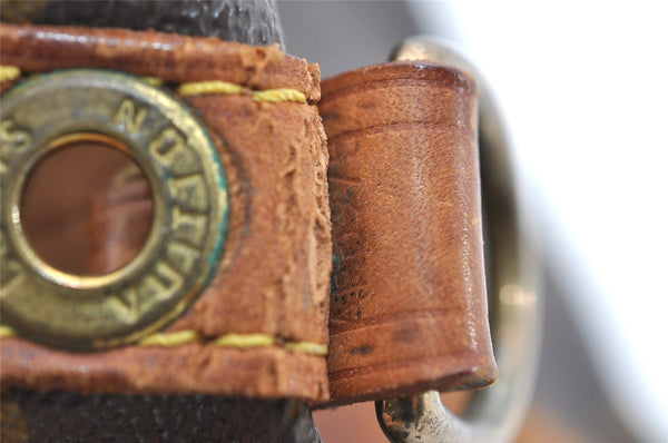 Auth Louis Vuitton Monogram Petit Noe M42226 Shoulder Drawstring Bag Junk 6801I