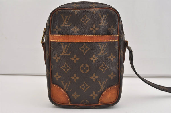 Authentic Louis Vuitton Monogram Danube Shoulder Crossbody Bag M45266 Junk 6801J