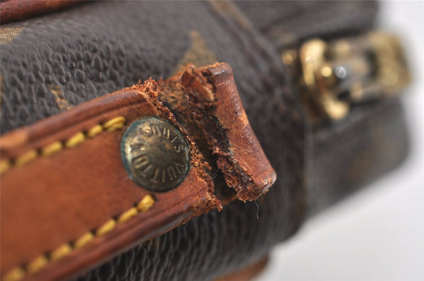 Authentic Louis Vuitton Monogram Danube Shoulder Crossbody Bag M45266 Junk 6801J