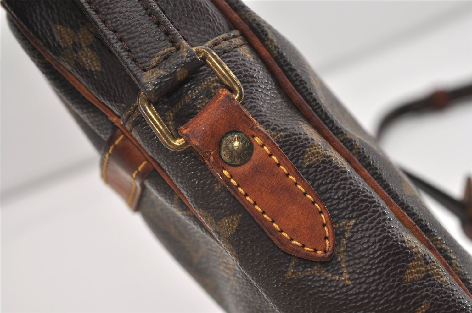 Authentic Louis Vuitton Monogram Danube Shoulder Crossbody Bag M45266 Junk 6801J