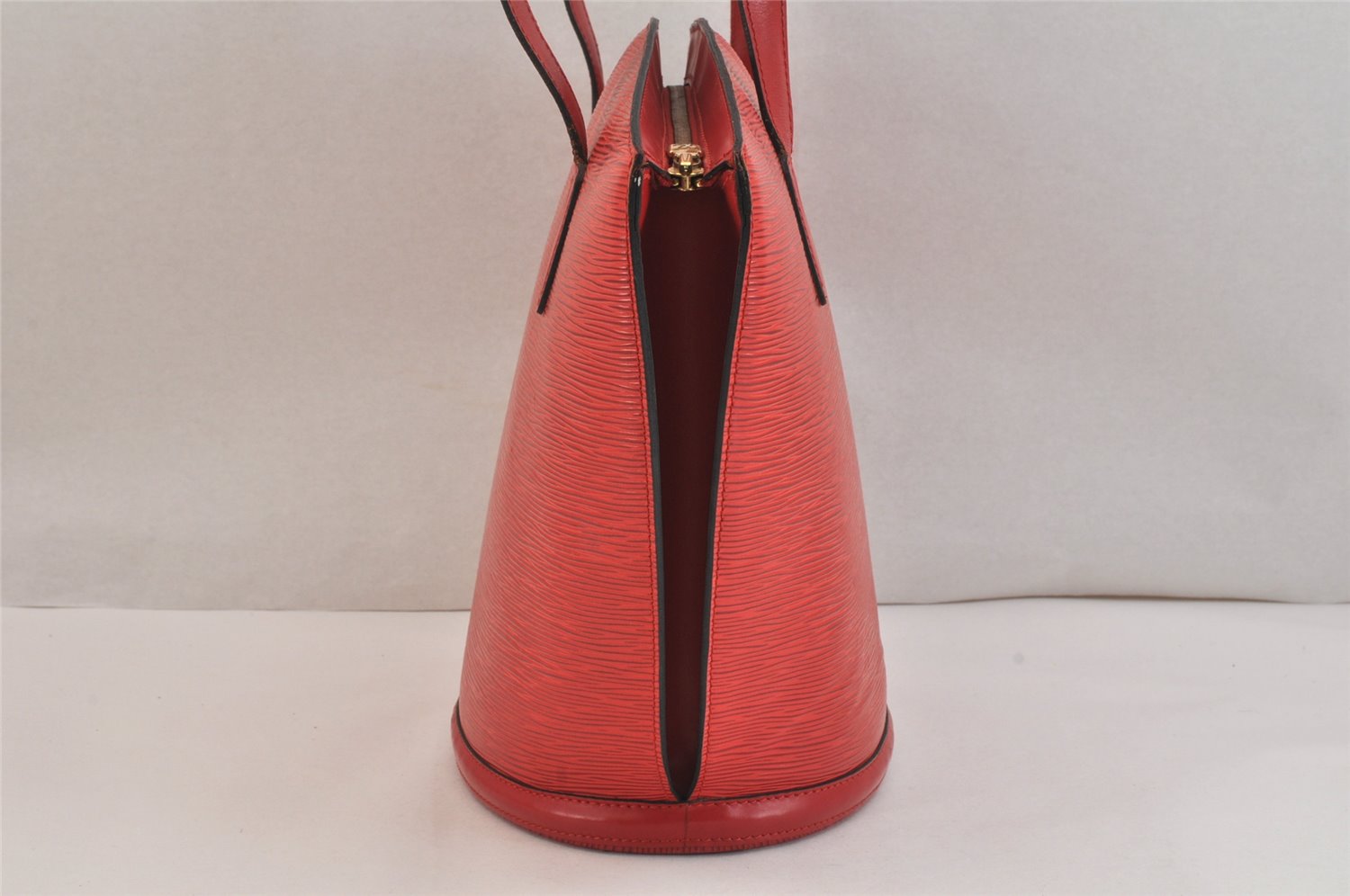 Auth Louis Vuitton Epi Saint Jacques Shopping Shoulder Bag Red M52267 LV 6801K