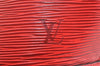 Auth Louis Vuitton Epi Saint Jacques Shopping Shoulder Bag Red M52267 LV 6801K