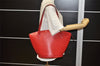 Auth Louis Vuitton Epi Saint Jacques Shopping Shoulder Bag Red M52267 LV 6801K