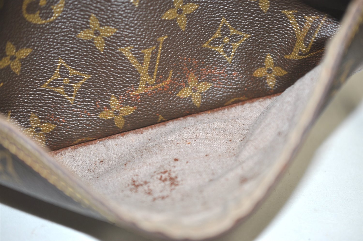 Authentic Louis Vuitton Monogram Trocadero 23 Shoulder Bag M51276 Junk 6802I