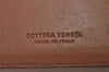 Authentic BOTTEGA VENETA Intrecciato Leather Bifold Wallet Purse Brown Box 6803I