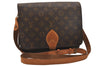 Authentic Louis Vuitton Monogram Cartouchiere GM M51252 Shoulder Cross Bag 6804J