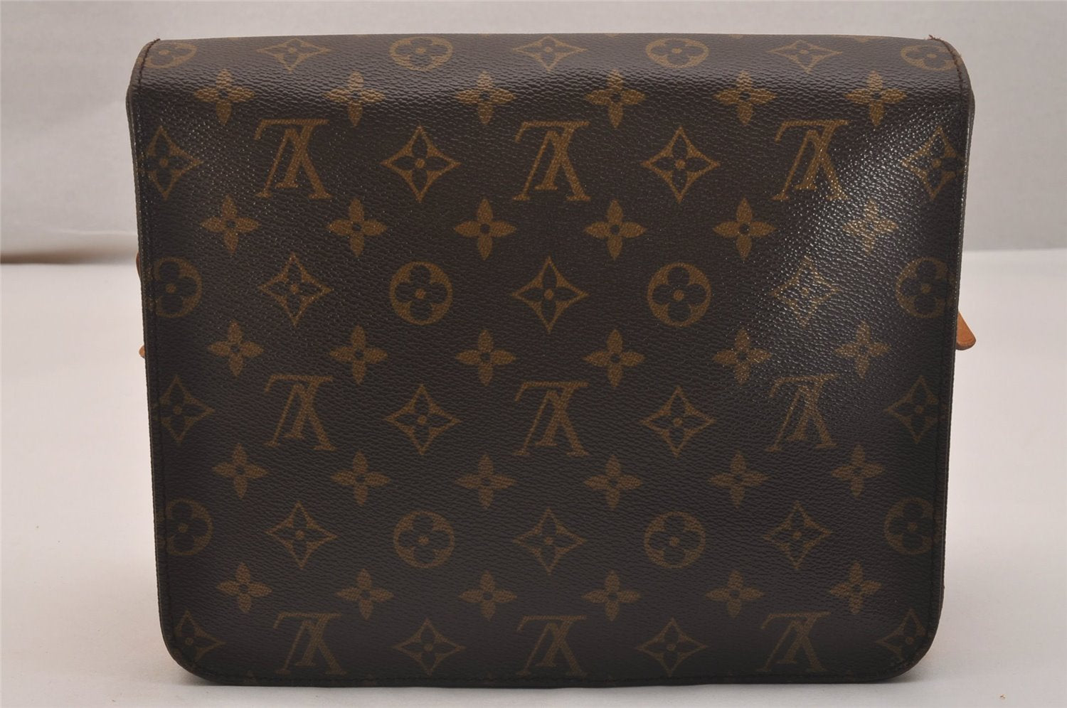 Authentic Louis Vuitton Monogram Cartouchiere GM M51252 Shoulder Cross Bag 6804J