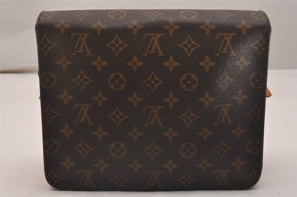Authentic Louis Vuitton Monogram Cartouchiere GM M51252 Shoulder Cross Bag 6804J