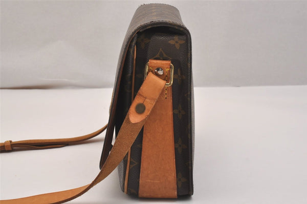 Authentic Louis Vuitton Monogram Cartouchiere GM M51252 Shoulder Cross Bag 6804J
