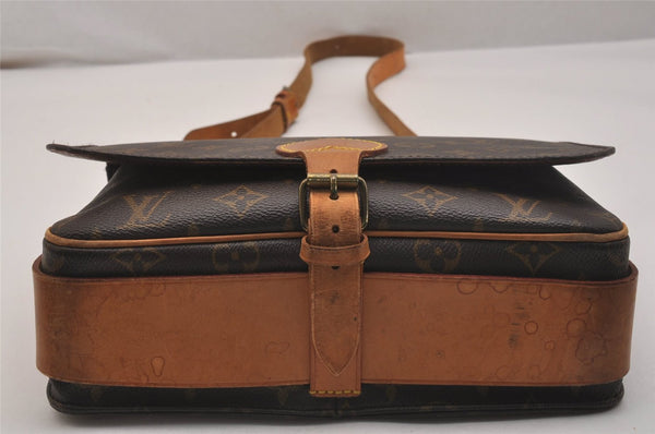 Authentic Louis Vuitton Monogram Cartouchiere GM M51252 Shoulder Cross Bag 6804J