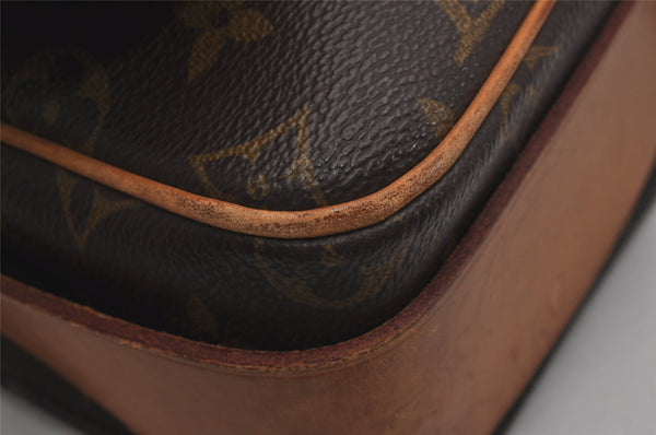 Authentic Louis Vuitton Monogram Cartouchiere GM M51252 Shoulder Cross Bag 6804J