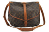 Authentic Louis Vuitton Monogram Saumur 35 Shoulder Cross Bag M42254 LV 6806J