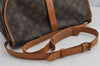 Authentic Louis Vuitton Monogram Saumur 35 Shoulder Cross Bag M42254 LV 6806J