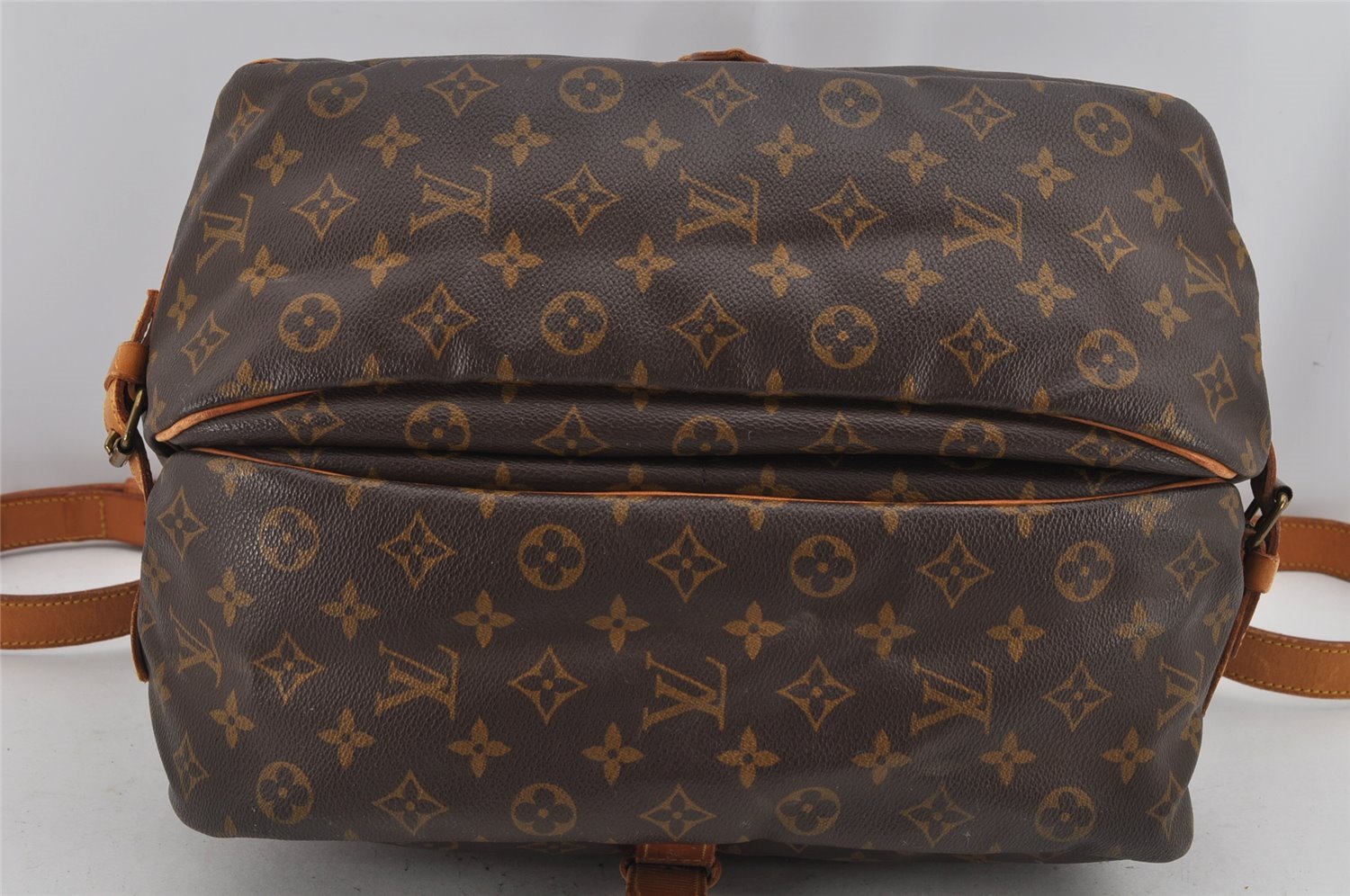 Authentic Louis Vuitton Monogram Saumur 35 Shoulder Cross Bag M42254 LV 6806J