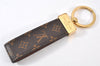 Authentic Louis Vuitton Monogram Porte Cles Dragonne M65221 Key Ring Charm 6807K