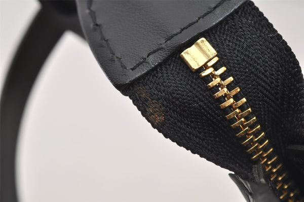 Authentic Louis Vuitton Epi Pochette Accessoires Pouch Black M52952 LV 6809J