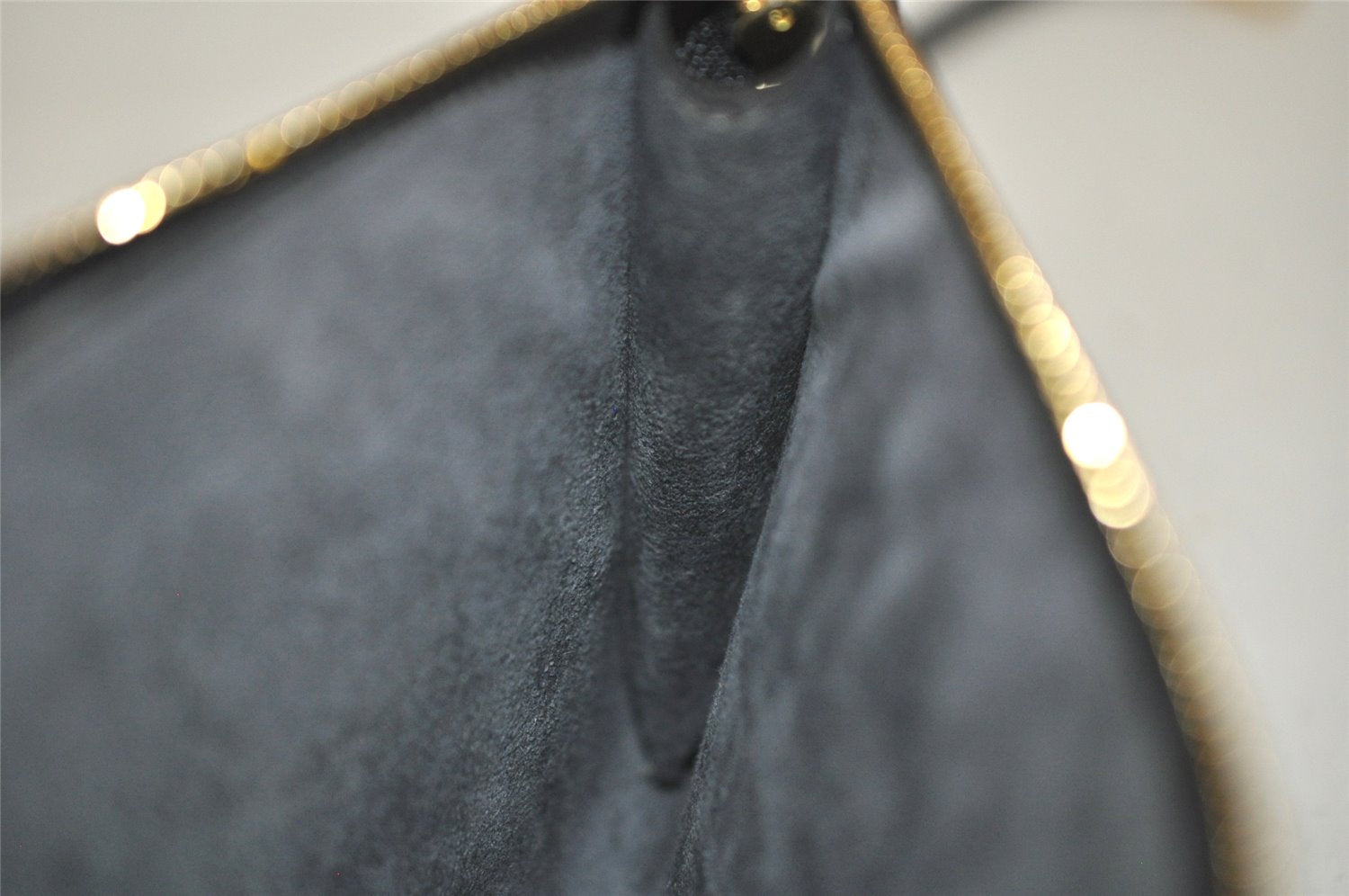 Authentic Louis Vuitton Epi Pochette Accessoires Pouch Black M52952 LV 6809J