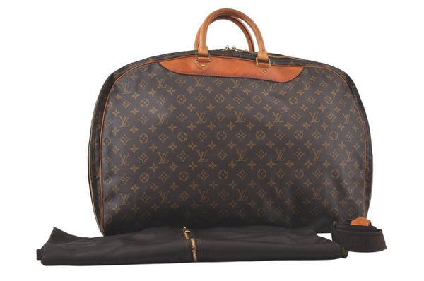 Authentic Louis Vuitton Monogram Alize 2 Poches 2 Way Travel Bag M41392 LV 6812K